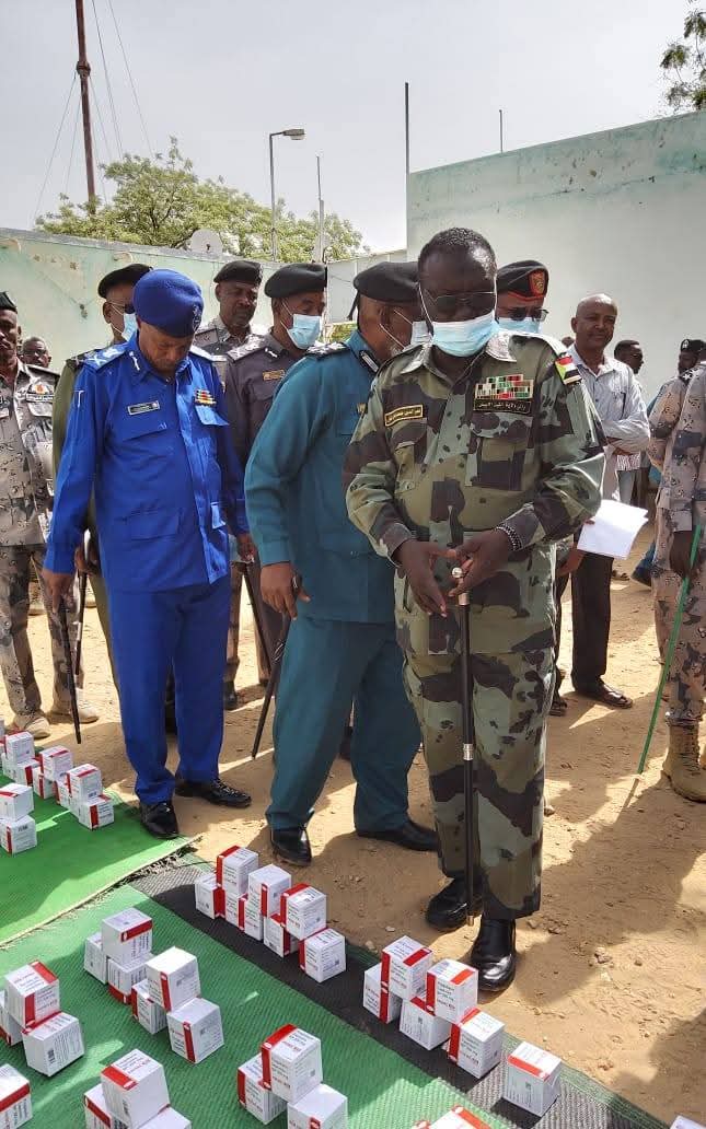 ضبط 450 ألف حبة مخدرة بولاية النيل الأبيض