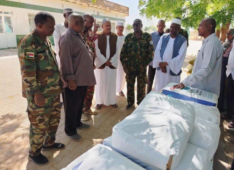 مفوضية العون الانساني بسنار تدعم مراكز تصحيح الامتحانات بالولاية