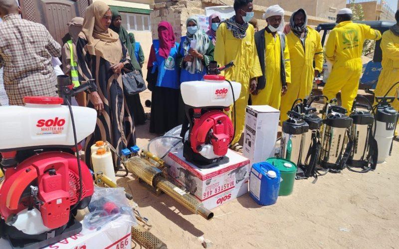 تنفيذي ابوحمد يدشن حملة مكافحة النواقل بالمحلية