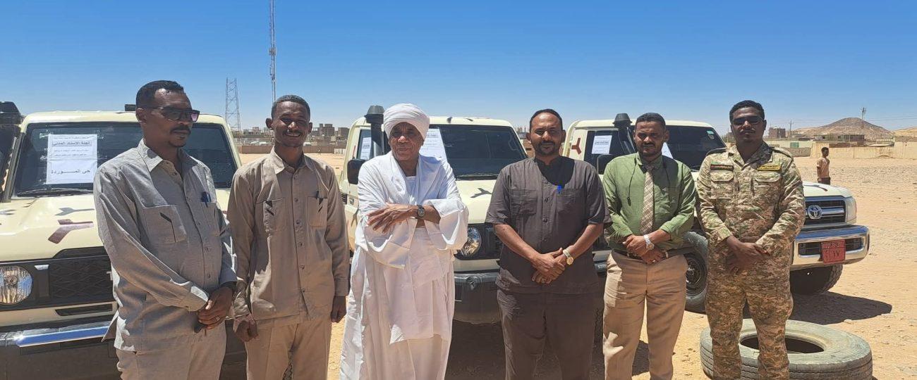 المقاومة الشعبية بمحلية حلفا تدفع بعدد من المركبات لترحيل طلاب الشهادة السودانية