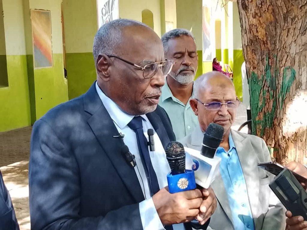 وكيل وزارة التعليم والتربية الوطنية يتفقد مراكز إمتحانات الشهادة السودانية بالجزيرة