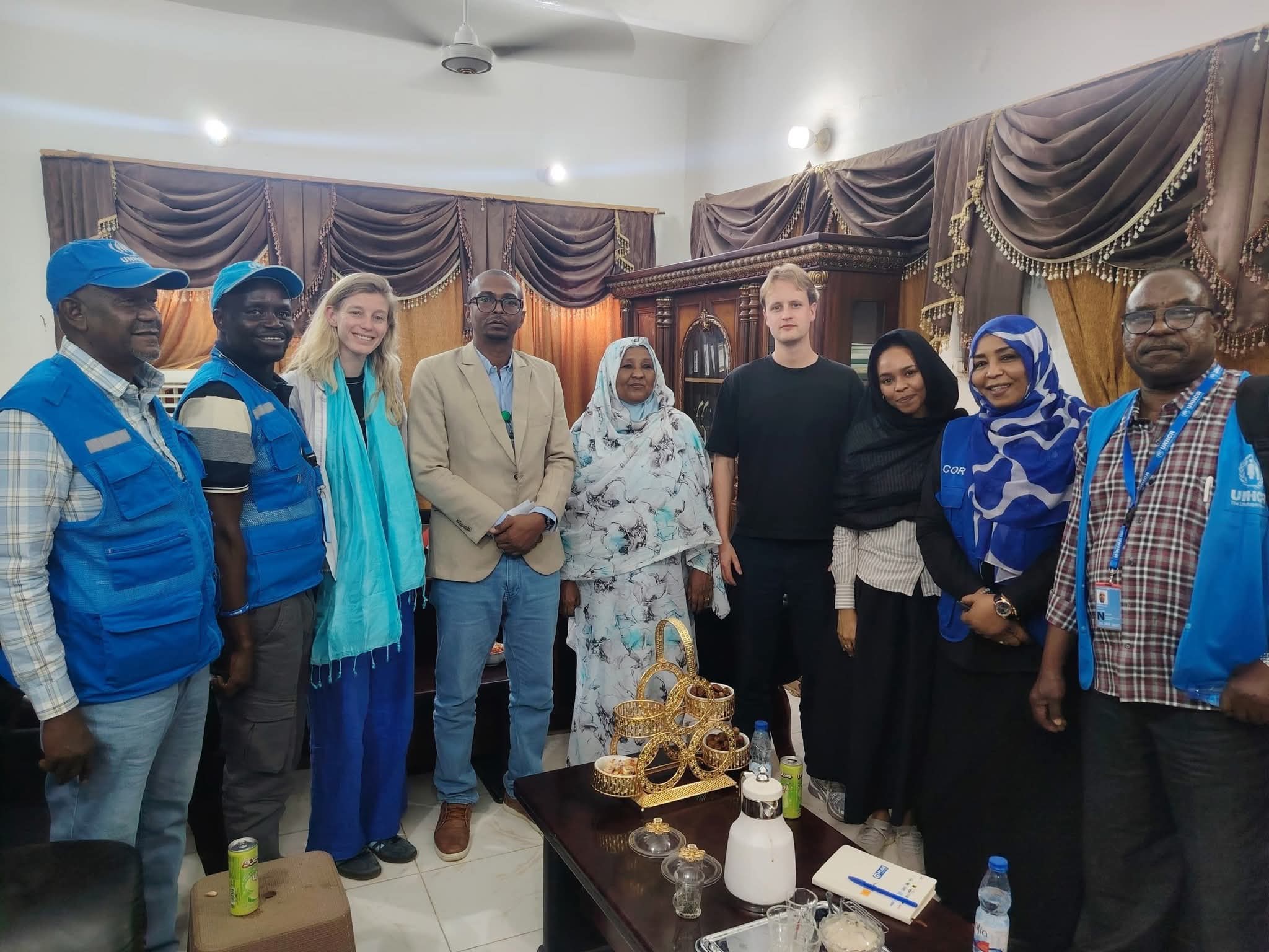 الولاية الشمالية تستقبل وفدي برنامج الغذاء العالمي والسفارة الهولندية لتعزيز التدخلات الإنسانية