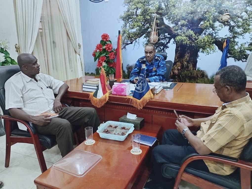 مدير شرطة ولاية شمال كردفان المكلف يلتقي معتمد معتمدية شئون اللاجئين الجديد لولايات كردفان الكبري