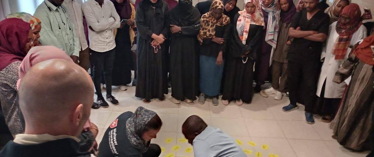 الوكالة القومية للرعاية الطارئة والإسعاف تنسق ورشة مكافحة العدوى (IPC) بالشراكة مع منظمة مالتيسر الألمانية