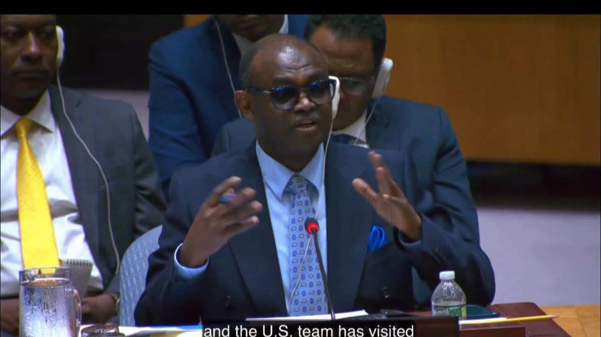 مندوب السودان بالأمم المتحدة يدعو لتصنيف الميليشيا مجموعة إرهابية