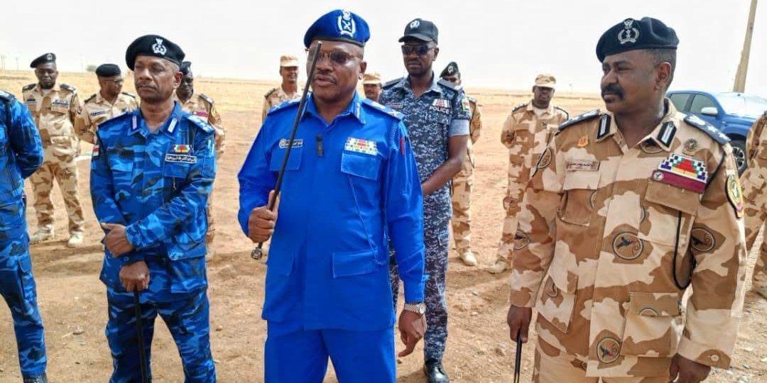مدير شرطة ولاية كسلا يتفقد قيادة الاحتياطي المركزي القطاع الثامن كسلا ويشيد بالروح المعنوية العاليه للقوة