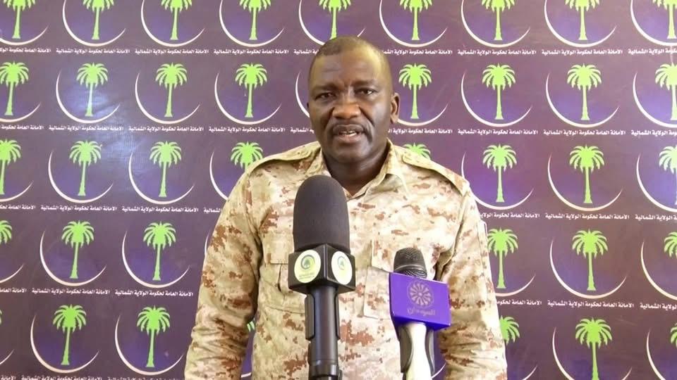 والي وسط دارفور يصل إلى الولاية الشمالية