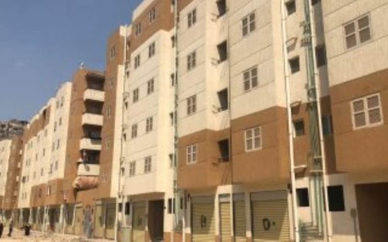 الفراغ من تسكين”228 ” أسرة من قاطنى شارع السودان بمصر