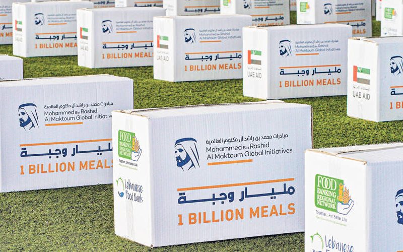 مبادرة مليار وجبة لمؤسسة محمد بن راشد تستعد لتوزيع إعانات إنسانية لمضرري السيول والأمطار في السودان