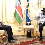رئيس دولة جنوب السودان يلتقي عضو السيادي كباشي