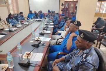مساعد المدير العام للتوجيه والخدمات يترأس إجتماع هيئة قيادة شرطة ولاية نهرالنيل.